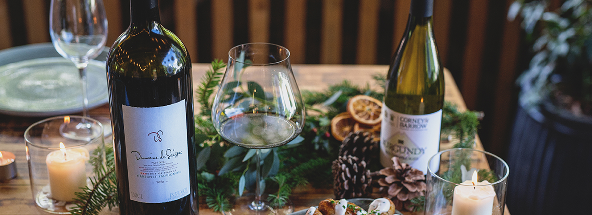 Christmas Food & Wine Pairings: Cabernet Sauvignon Domaine De Saissac, Igp Pays D’oc 2020 Magnum with Roast Turkey & Hasselback potatoes